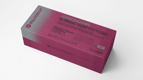 Przejdź do produktu śliniak dentystyczny w kolorze burgundowym 100szt