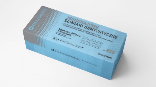 Przejdź do produktu śliniak dentystyczny w kolorze  niebieskim 100szt