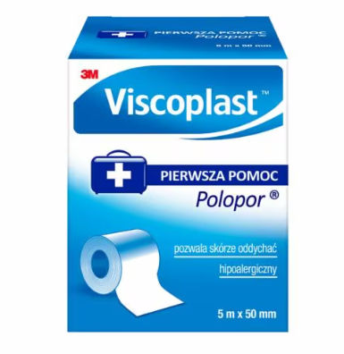 Przejdź do produktu plaster polopor 5 m x 50 mm