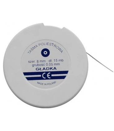 Przejdź do produktu pasek poliestrowy gładki  8mm/0,05    p.finc