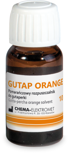 Przejdź do produktu gutap orange 10ml  (pomarańczowy rozpuszczalnik do gutaperki )    chema