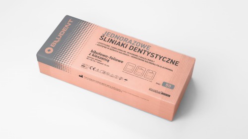 Przejdź do produktu śliniak dentystyczny w kolorze  łososiowym100szt