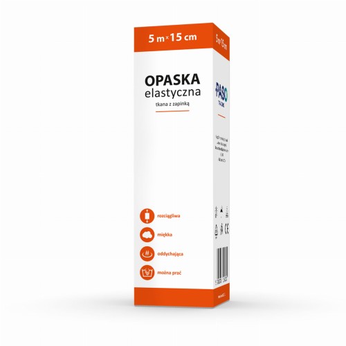 Przejdź do produktu opaska elastyczna z zapinką 15cmx5m