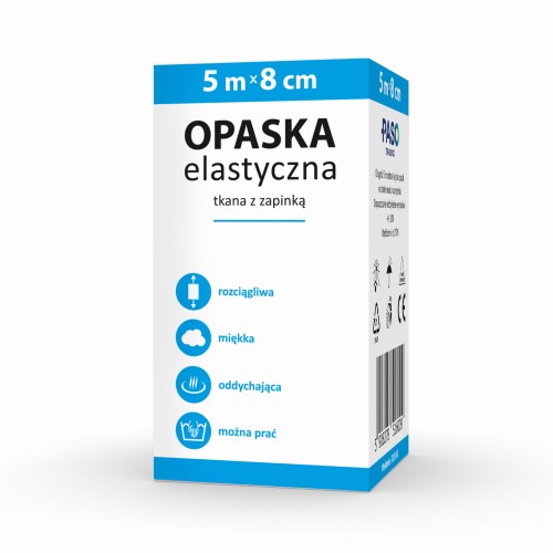 Przejdź do produktu opaska elastyczna z zapinką 8cmx5m