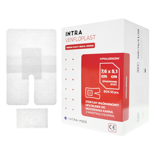 Przejdź do produktu venfloplast  plaster włókninowy do mocowania kaniul  7,6x5,1 