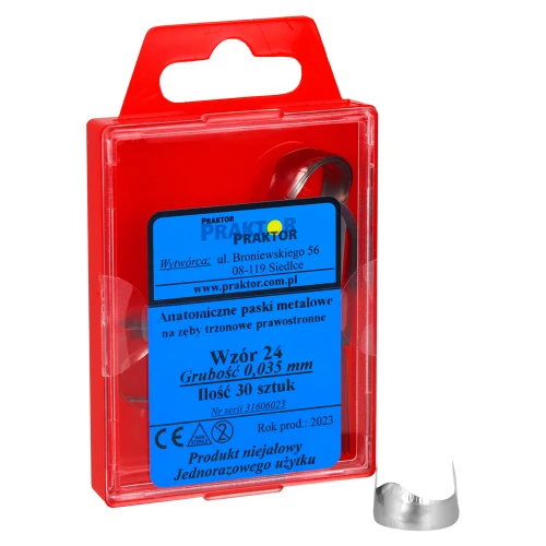 Przejdź do produktu paski metalowe profilowane 0,035 nr 24 t p   30szt.