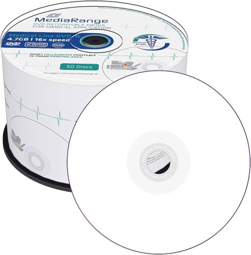 Przejdź do produktu płyta dvd-r 4,7 gb mediarange medical line