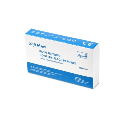Przejdź do produktu test chemiczny - paski do sterylizacji parowej - klasa iv -  200szt.