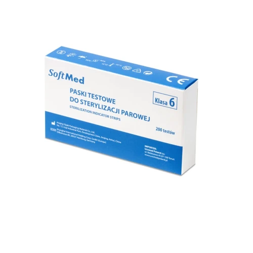 Przejdź do produktu test chemiczny - paski do sterylizacji parowej - klasa vi -  200szt.