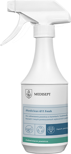 Przejdź do produktu odświeżacz powietrza mediclean 611 fresh 500ml