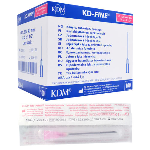 Przejdź do produktu igła jednorazowa 01,2x40 100szt kd fine