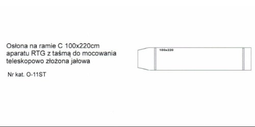 Przejdź do produktu jałowa osłona na ramię c 220x100cm