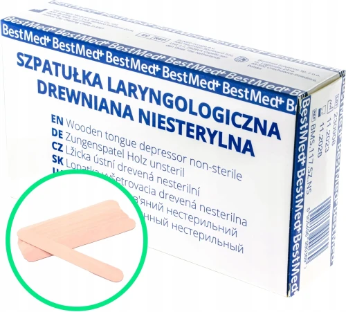 Przejdź do produktu łopatka/szpatułka drewniana niesterylna op=100 szt