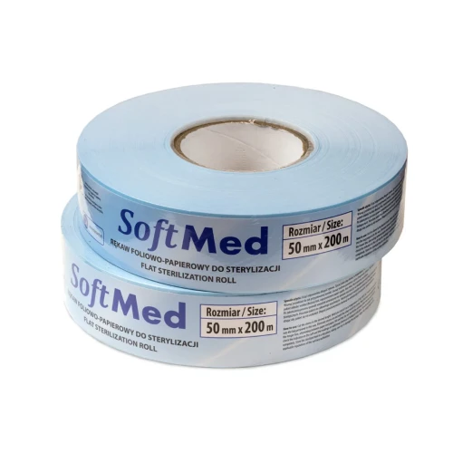 Przejdź do produktu rękaw papierowo-foliowy 50mm x 200m (niebieski)